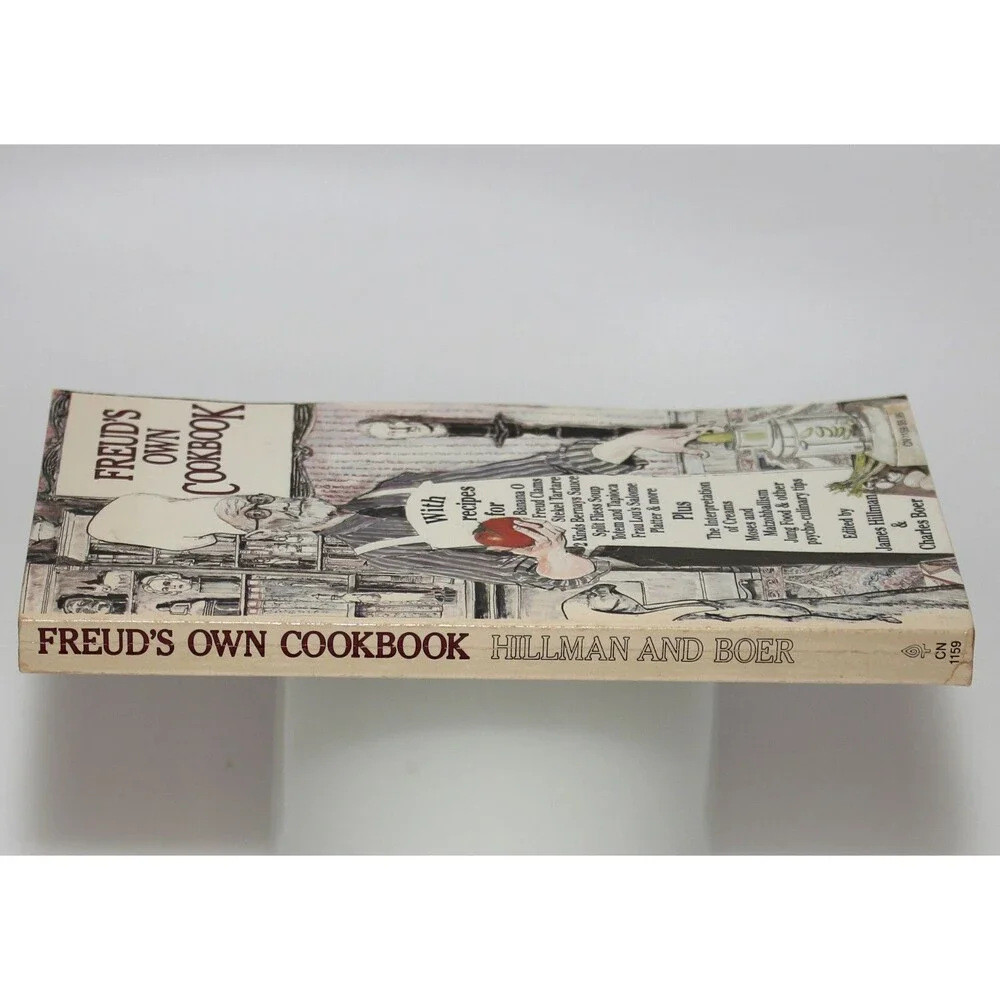 FREUD'S OWN COOKBOOK by J. Hillman & C. Boer Harper 1985 1st TPB Jeff Fisher Art